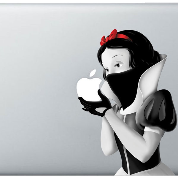 Snow White Revenge (D132) Decal for Apple MacBook (11, 12, 13, 15, 16 & 17 inch Pro / Air / Retina) Laminated Vinyl Decal / Sticker