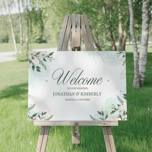 Custom Foam Board Poster Sign, 24x36 inch - Personalized Foamcore Event Signs for Wedding, Baby Shower, Presentations, Bridal Shower Bild 4