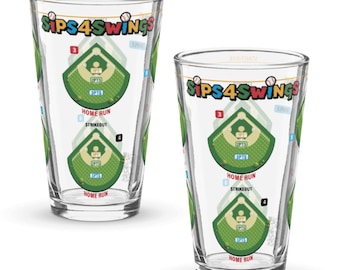 Sips4Swings | A Pint Glass Baseball Game