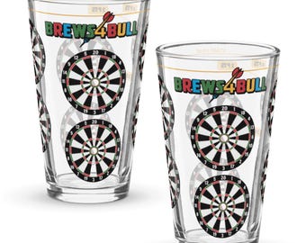 Brews4Bull | A Pint Glass Darts Game