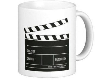 D1123 Cinema Mug Ceramic Coffee Mug Travel Thermos