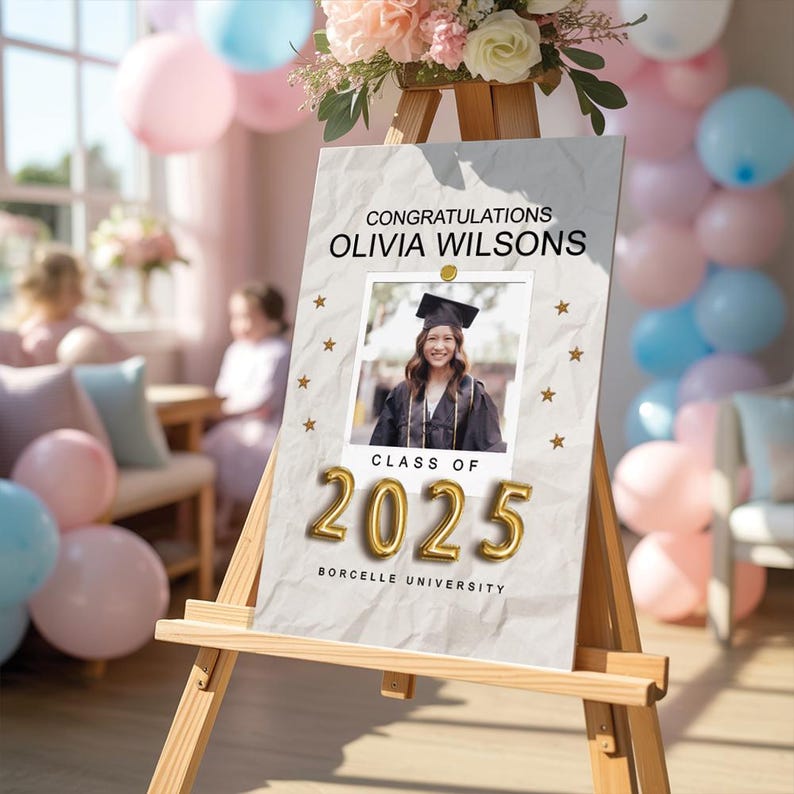 Custom Foam Board Poster Sign, 24x36 inch - Personalized Foamcore Event Signs for Wedding, Baby Shower, Presentations, Bridal Shower Bild 7