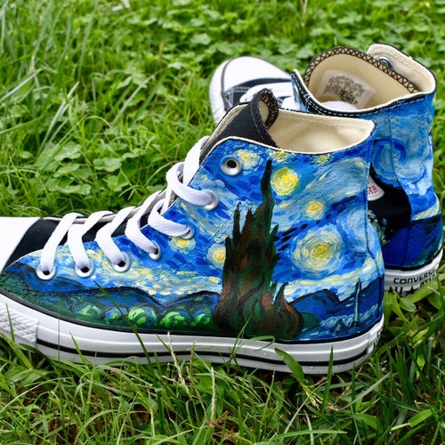 chuck taylor all star hand painted
