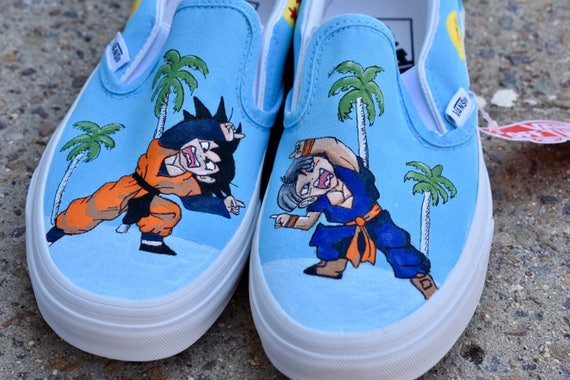 Dragonball Z Custom Hand-Painted Shoes 