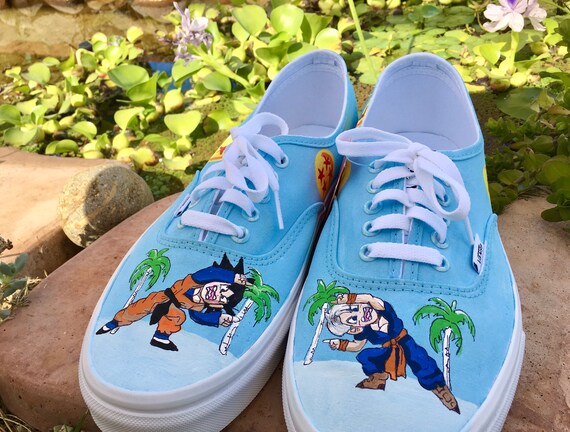dragon ball z vans shoes