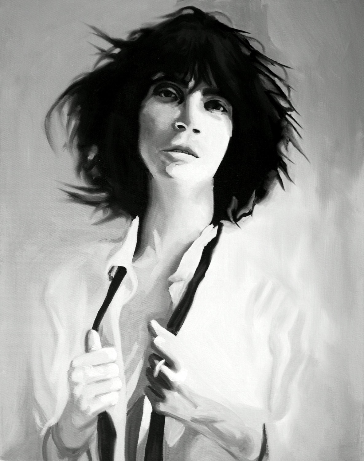 Patti Smith Fine Art Print Horses Gloria Because The Etsy