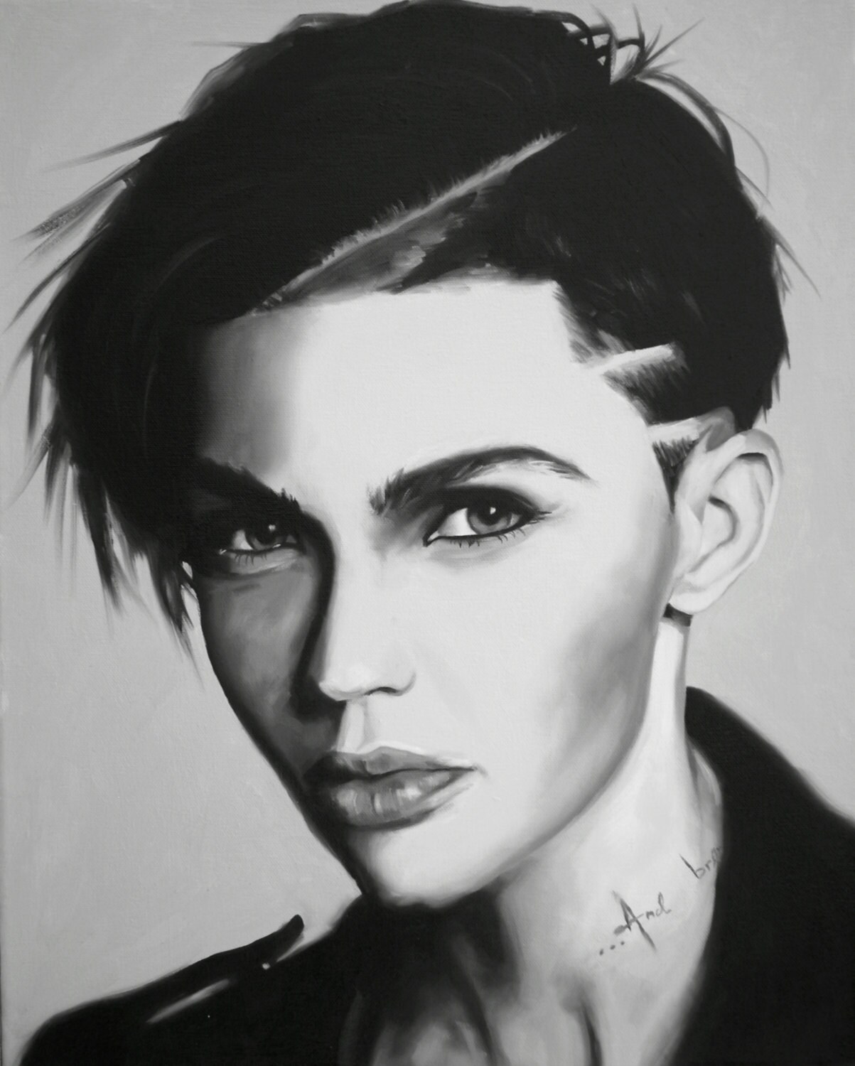 Ruby Rose Fine Art Print Ruby Rose Orange Is The New Black | Etsy