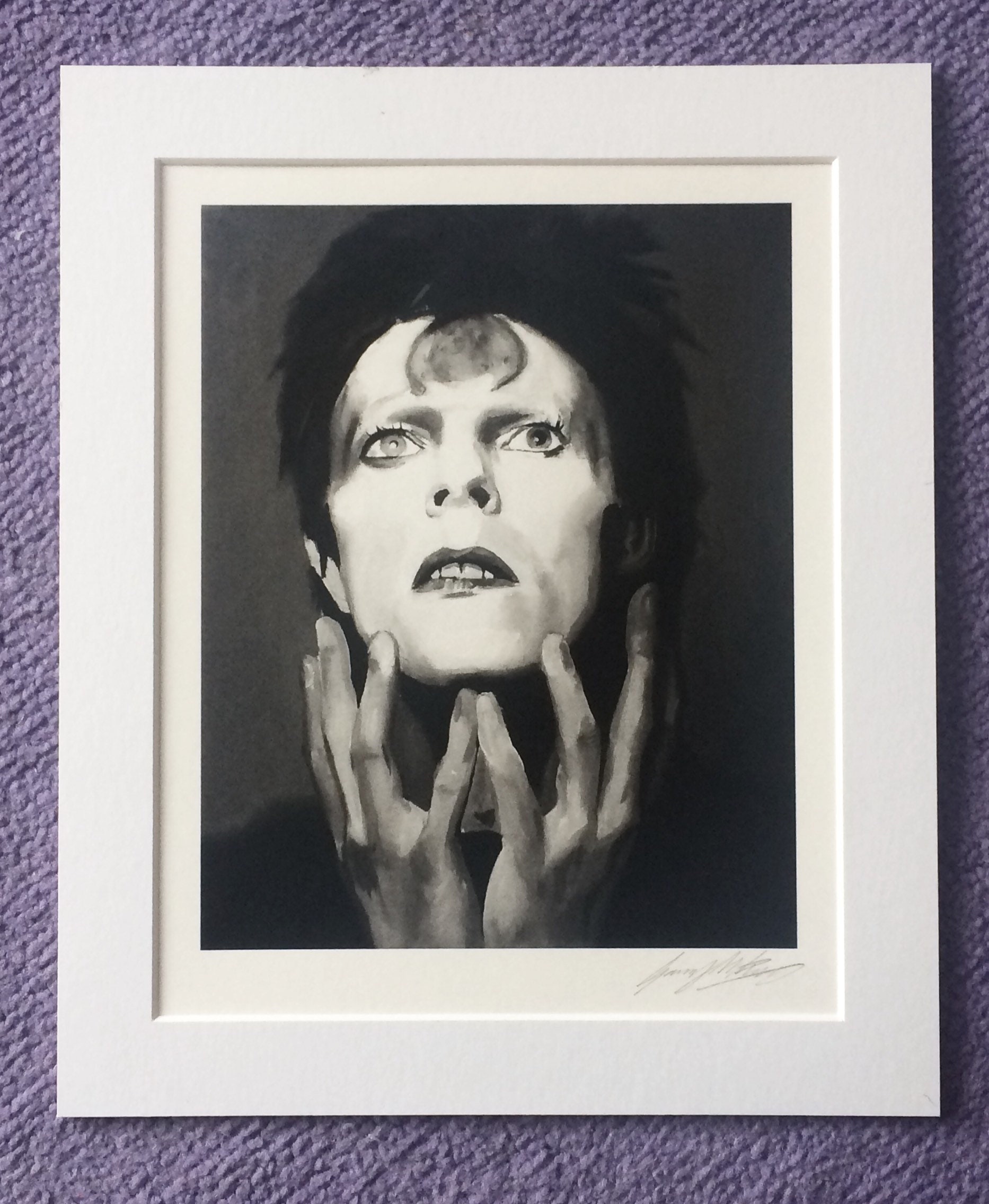 David Bowie Fine Art Print Ziggy Stardust Space Oddity Etsy
