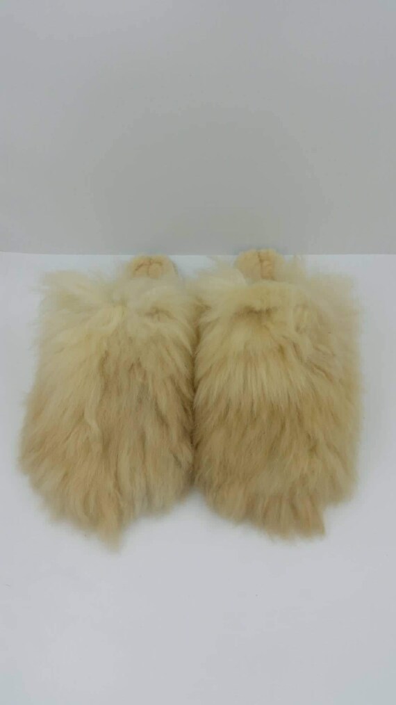lamb fur slippers