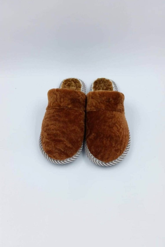 lamb fur slippers