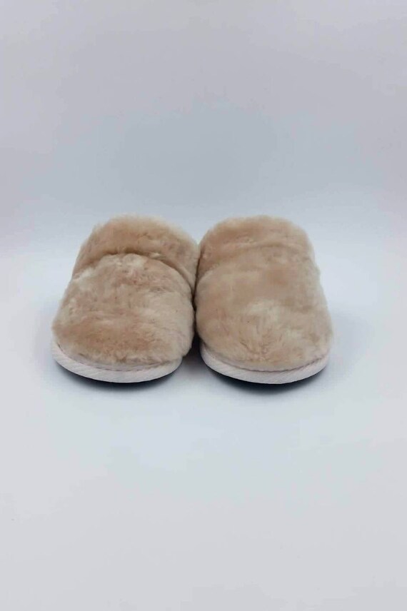 lamb fur slippers
