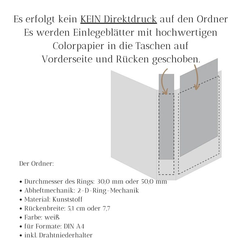 Kindergarten Ordner BAUSTELLE Kindergartenordner Grundschule Krippenordner personalisierbar mit Namen Bild 9