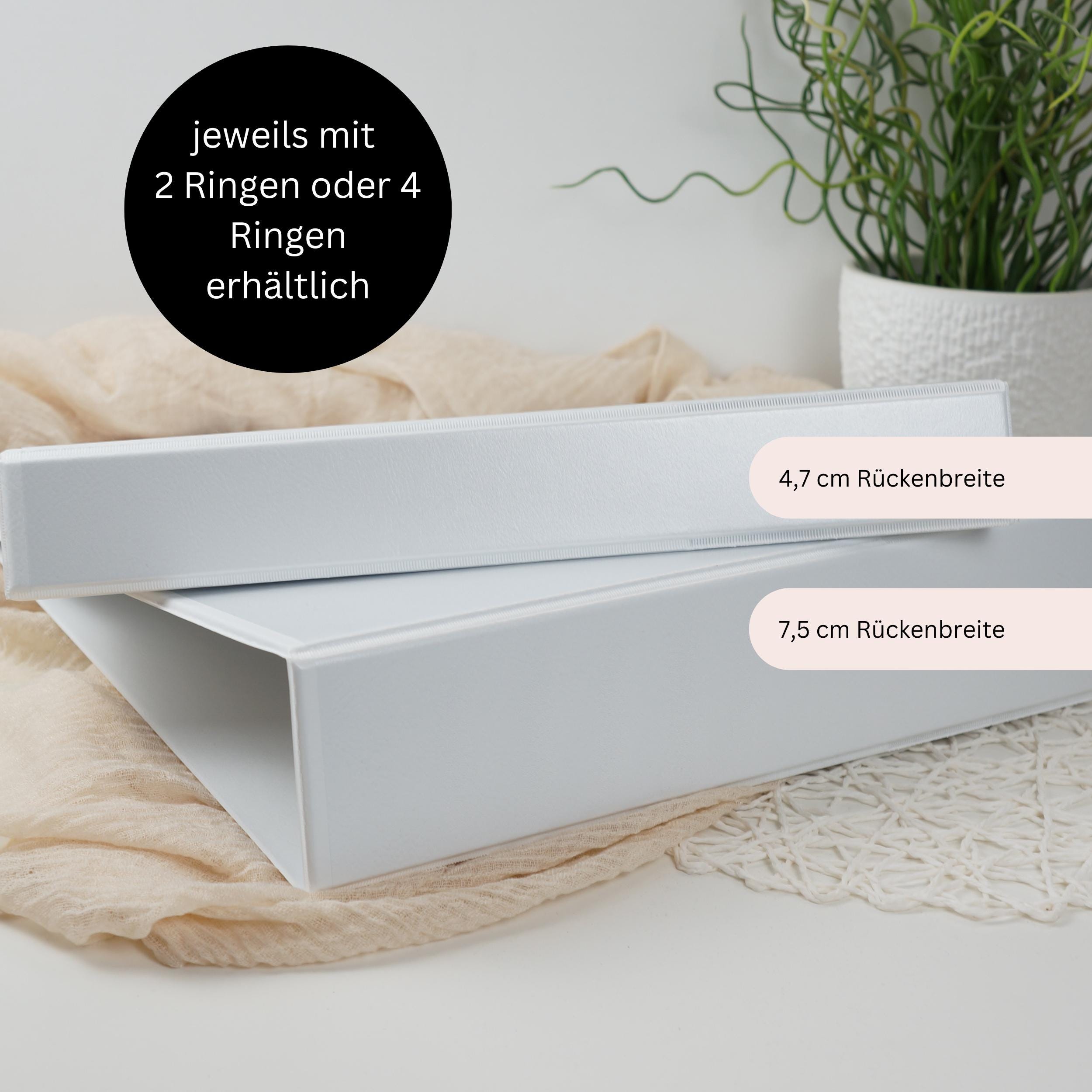 Kindergarten Krippe Ordner BAUSTELLE FAHRZEUGE personalisiert mit Namen Sammelmappe Ringordner für Krippe Kita oder Schule