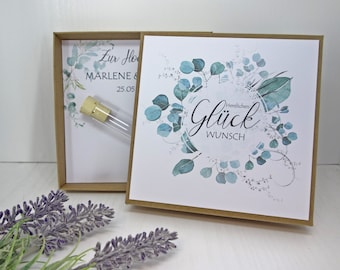 Geldgeschenk Geschenk Hochzeit mit Namen Hochzeitsgeschenk, personalisiertes Geschenk