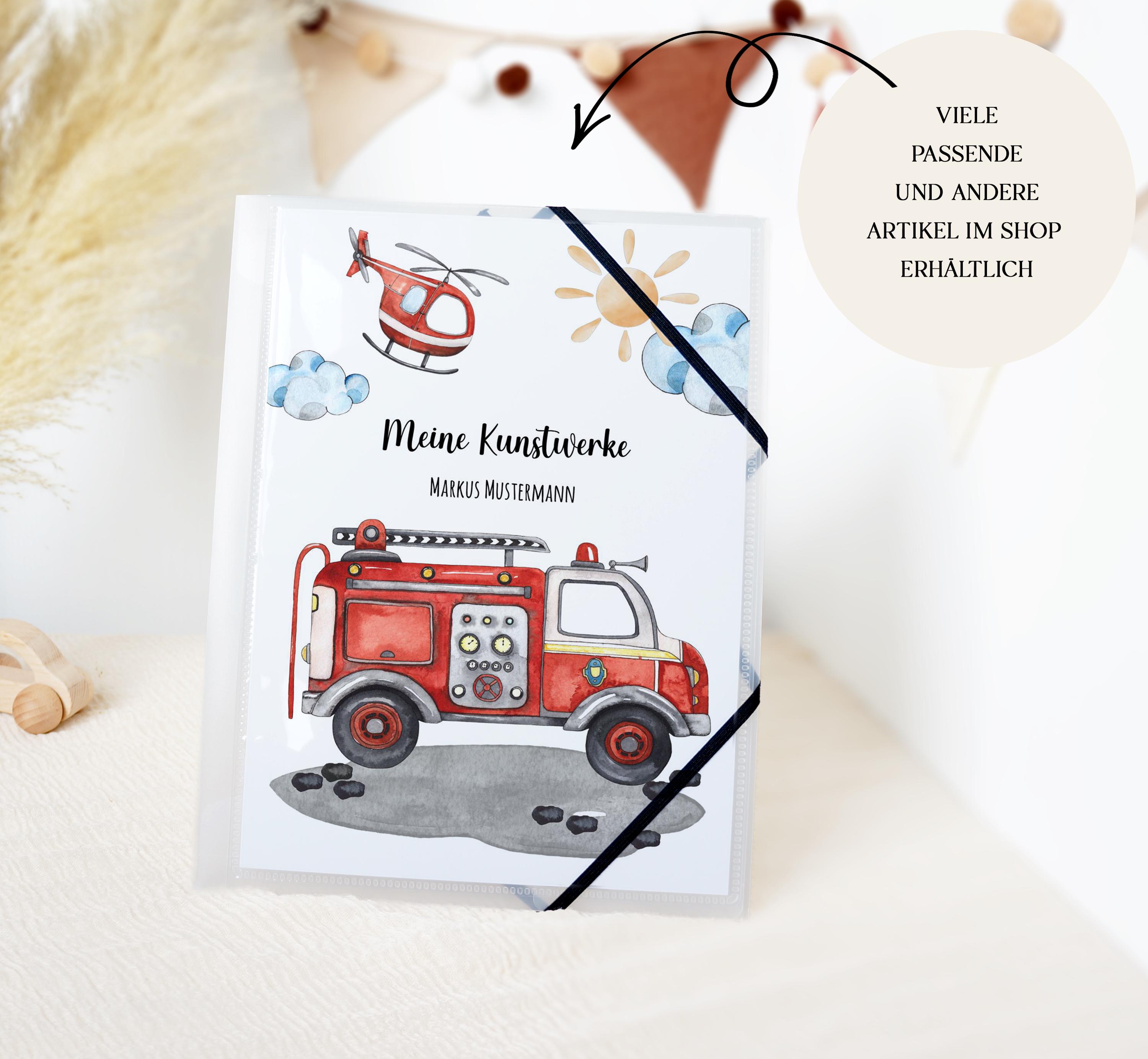 Kindergarten Ordner AFFIRMATION TIERE personalisiert mit Namen / Sammelmappe Ringordner für Krippe Schule Kita oder Kindergarten