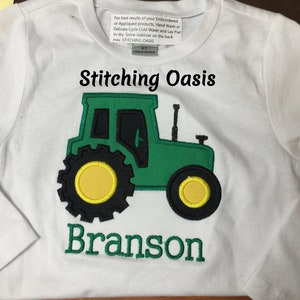 John Deere Tractor Shirt for Boys, JD Tshirt, Boys Gift, JD Tee, Farm Tee, Farm Kid Gift, Boys Toddler Shirt