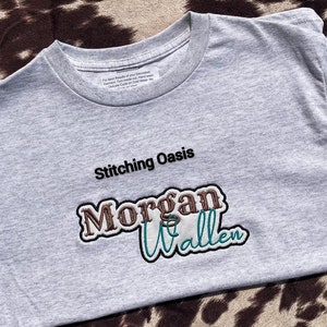 Morgan Wallen Country Music Tee, Morgan Wallen, Country Music, Wallen, Country, Women&#39;s Gift, Girl Gift, Birthday Gift, Concert Shirt