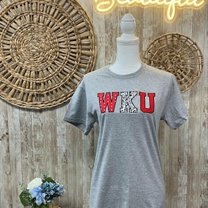 WKU Western Kentucky University shirt, WKU Gift, Western Gift, KY Gift, Birthday Gift, Bowling Green, Kentucky, Hilltoppers, Big Red