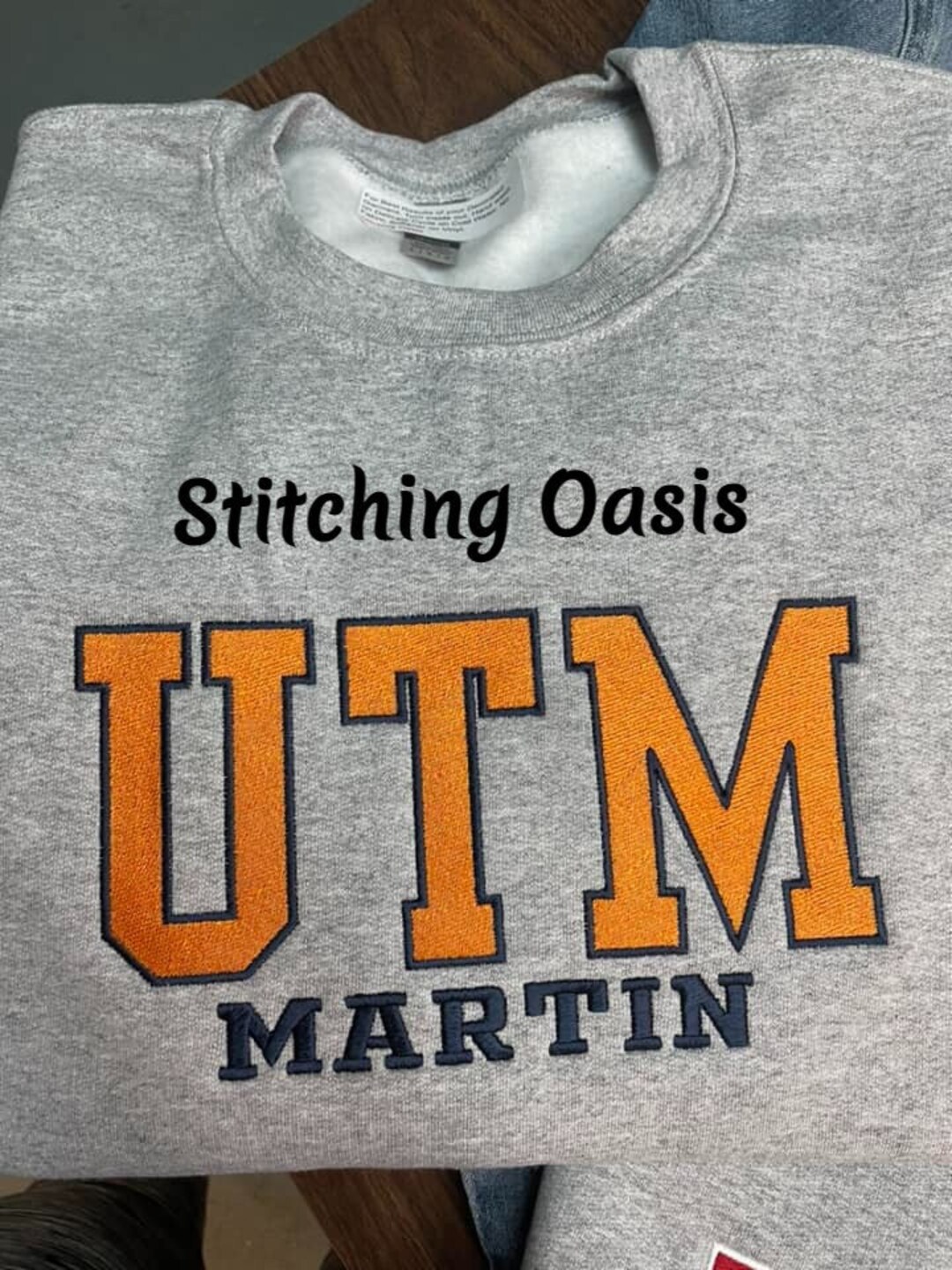 UTM Martin Varsity Sweatshirt, University of Tennessee Martin, College