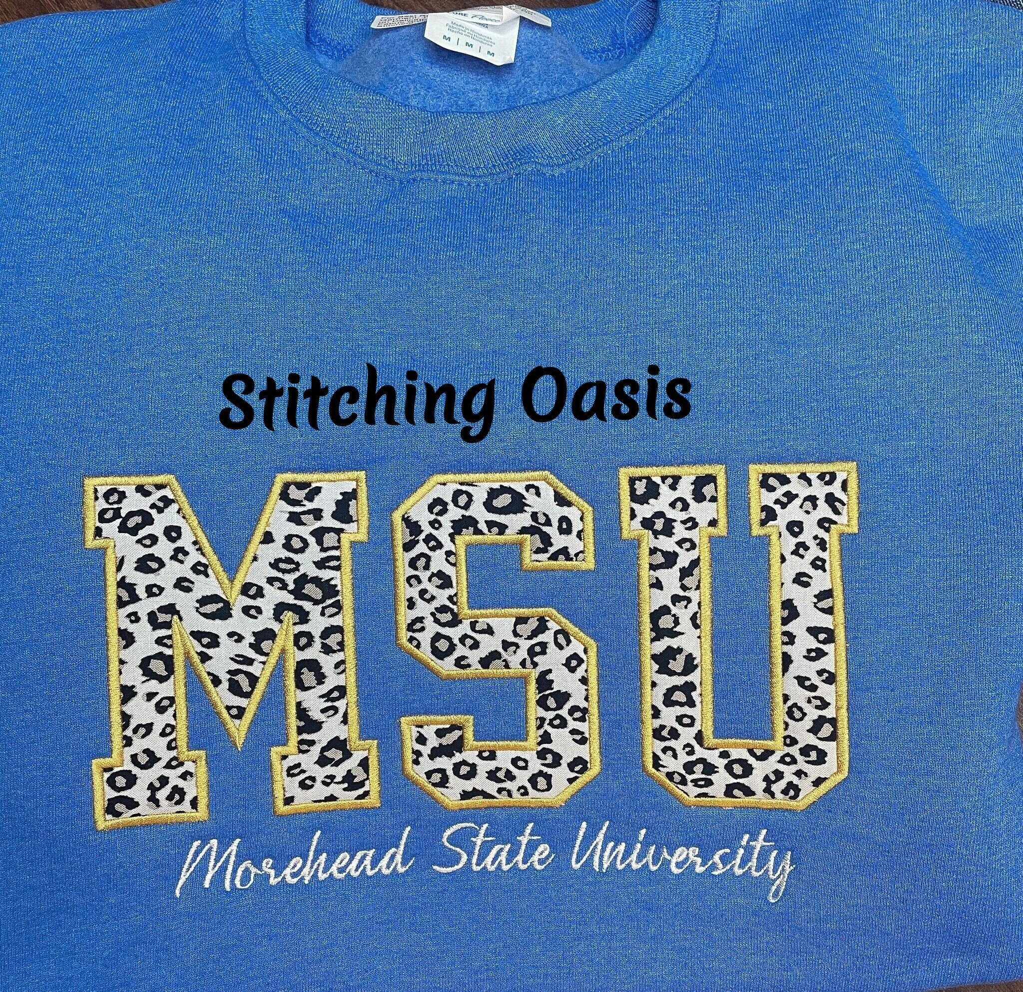 MSU Applique Sweatshirt, Morehead State University Sweatshirt
