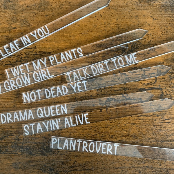 Funny Plant Stakes (Thin)