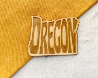 Oregon State Name Magnet