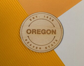 Oregon State Token Magnet