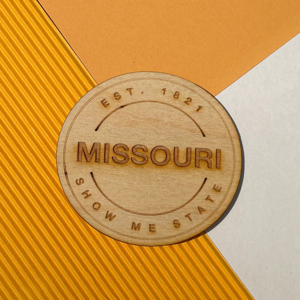 Missouri State Token Magnet