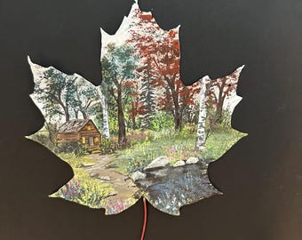 Wildflowers Hideaway ‘real maple leaf’