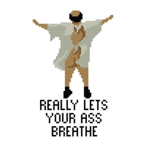Really Lets Your Ass Breathe Cross Stitch Pattern, It&#39;s Always Sunny in Philadelphia, Always Sunny Danny DeVito, Frank Reynolds Fan Art