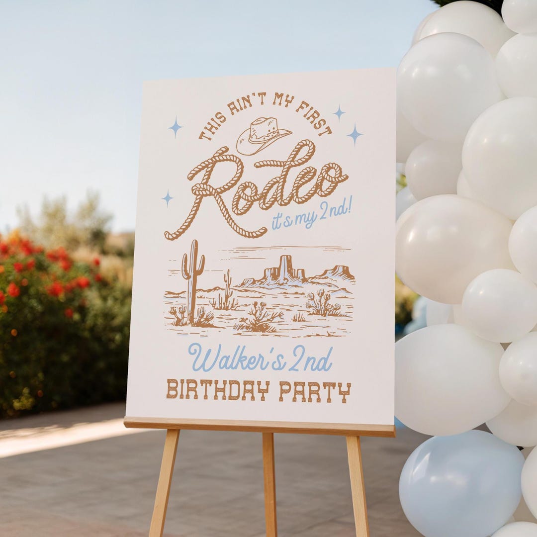 My First Rodeo Sign Post This Ain't My First Rodeo Welcome Sign, Ain't My First Rodeo Sign ...
