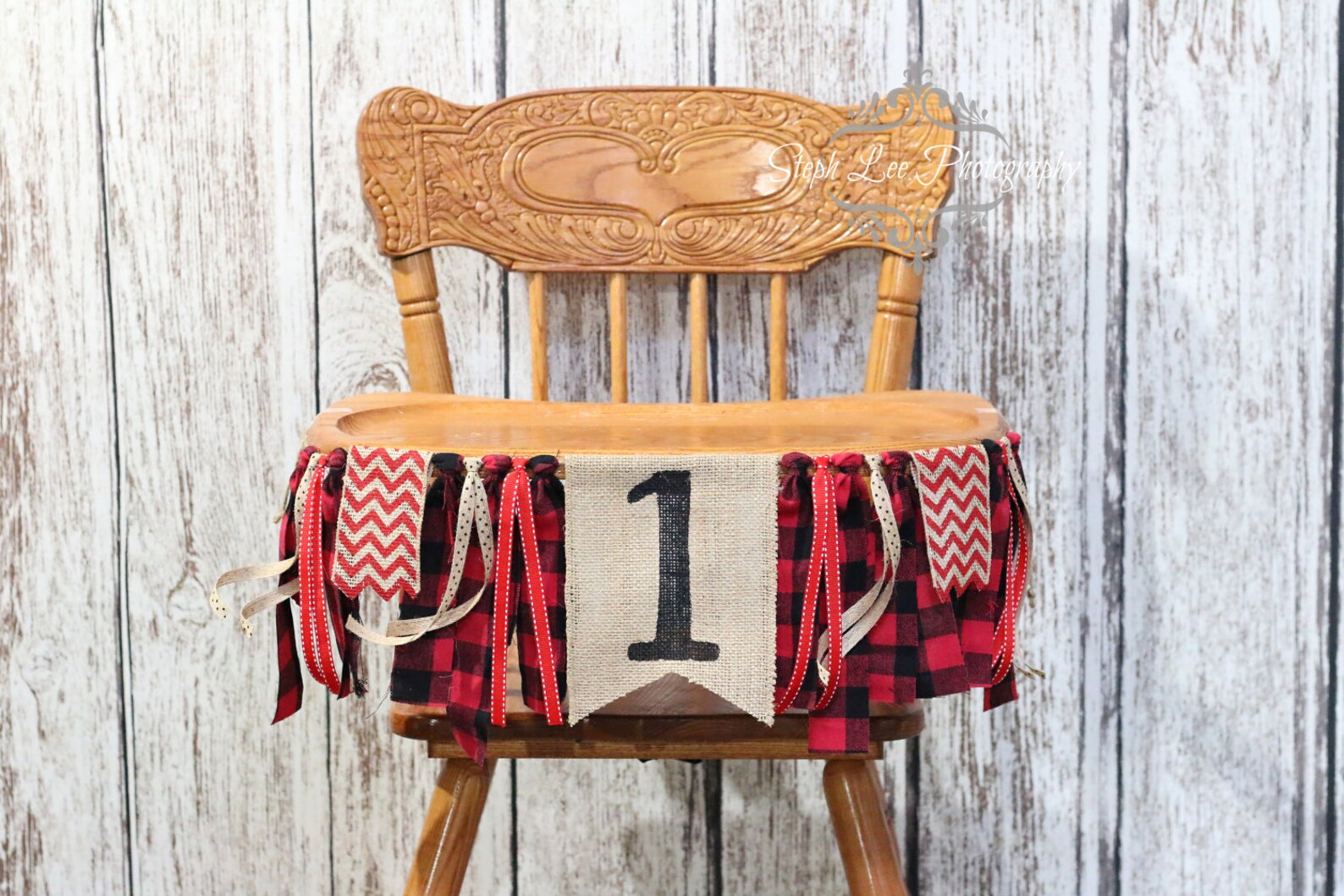 Lumberjack Burlap High Chair Banner Lumberjack Bash First 1st - Etsy