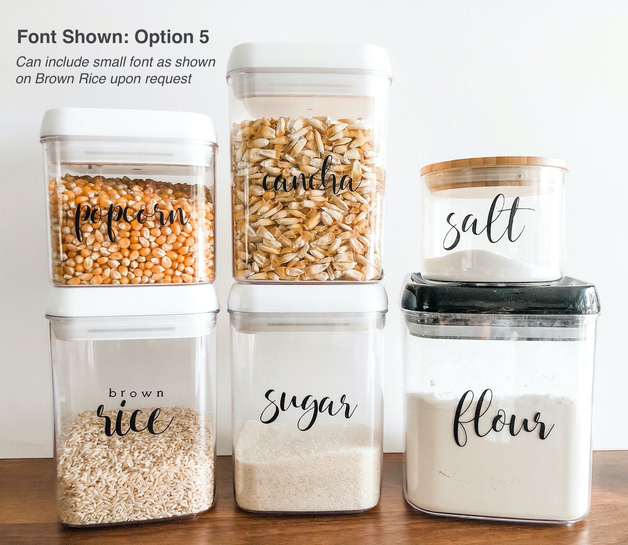 Custom Pantry Labels Vinyl Labels Personalized Pantry Etsy Australia