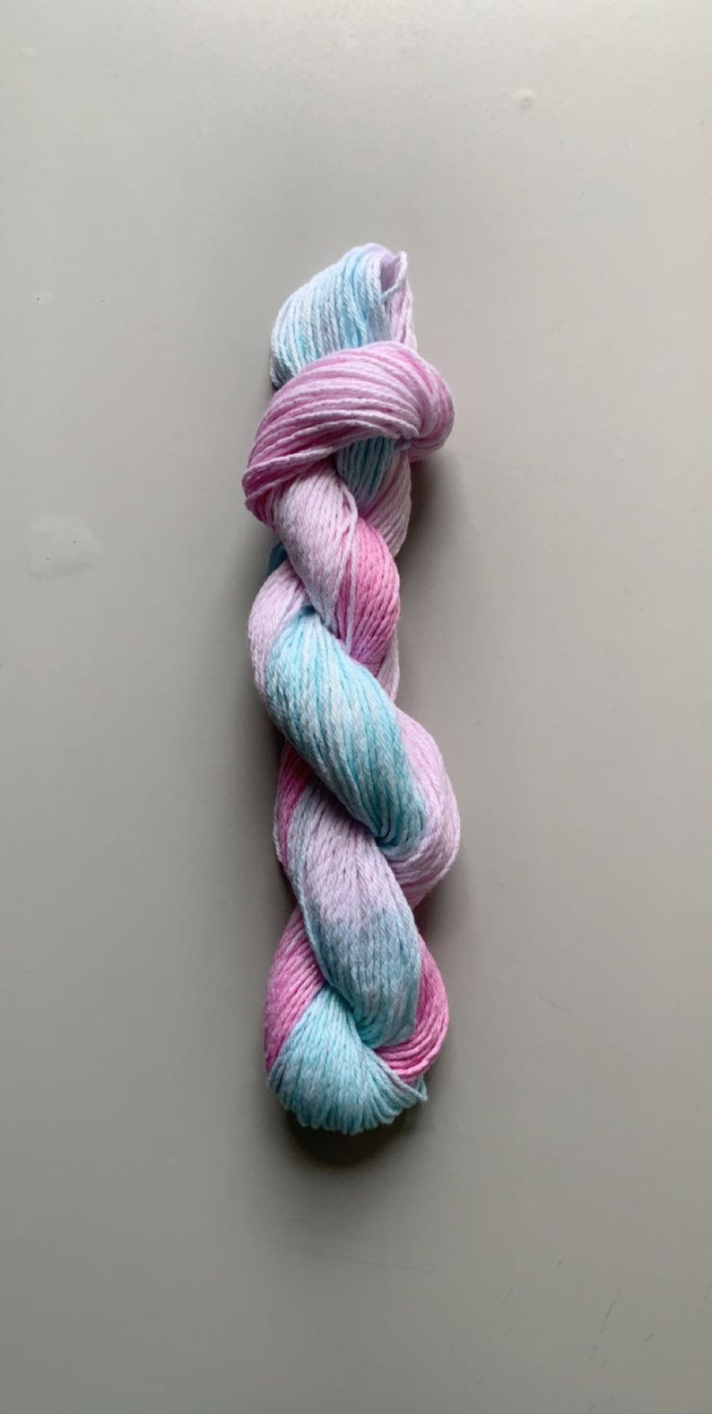 pastel yarn yarn cakes yarn chain- wool yarn Paradise -hand dyed yarn- cotton yarn sparkle yarn- baby yarn