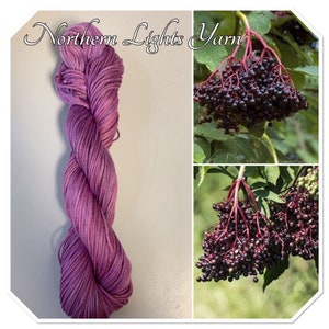pink yarn sparkle yarn speckled yarn hand dyed yarn- wool yarn- yarn cakes- baby yarn Henna cotton yarn