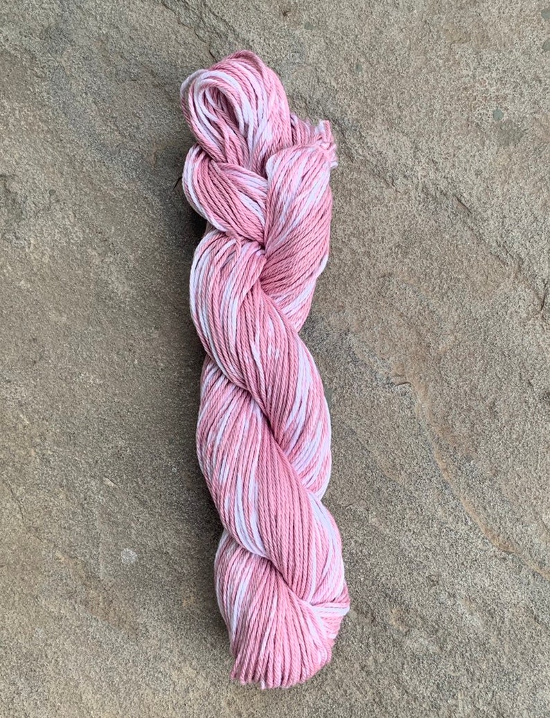 Dusty Rosehanddyed yarn wool yarnpink yarnroselace Etsy