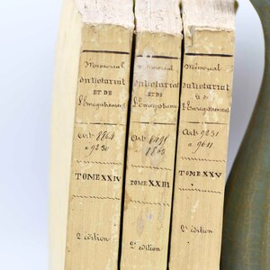 Memorial du Notariat, 1849, Shabby Chic French Books