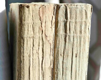 Dictionnaire Historique, 1772, Decorative Shabby French Books