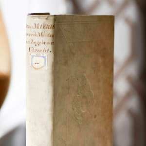 Episcopal Coins of The Netherlands from the early 1700's. Decorative Fine Vellum Book.