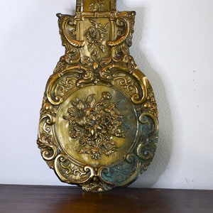 Gilded Ornate Clock Pendulum, 19th Century