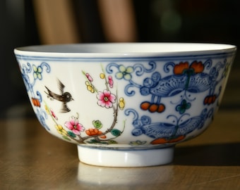 Blue Rose Bowl Etsy Blue Rose Bowl Etsy