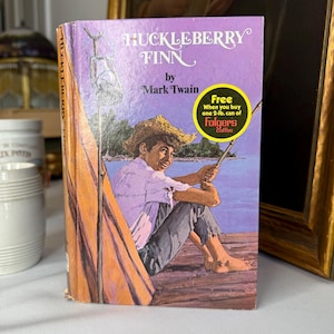 Vintage Huckleberry Finn by Mark Twain, Whitman Book