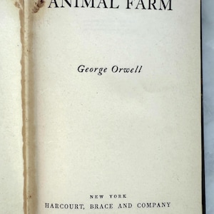 George Orwell, Animal Farm, 1946