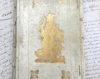 Octavius by Minucius Felix, Armoured White Vellum Book, 1709, Latin