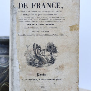 History of France, Neutral Antique Books, French language