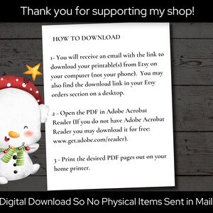 Printable Christmas Gift Certificate / Redeemable Voucher - Etsy