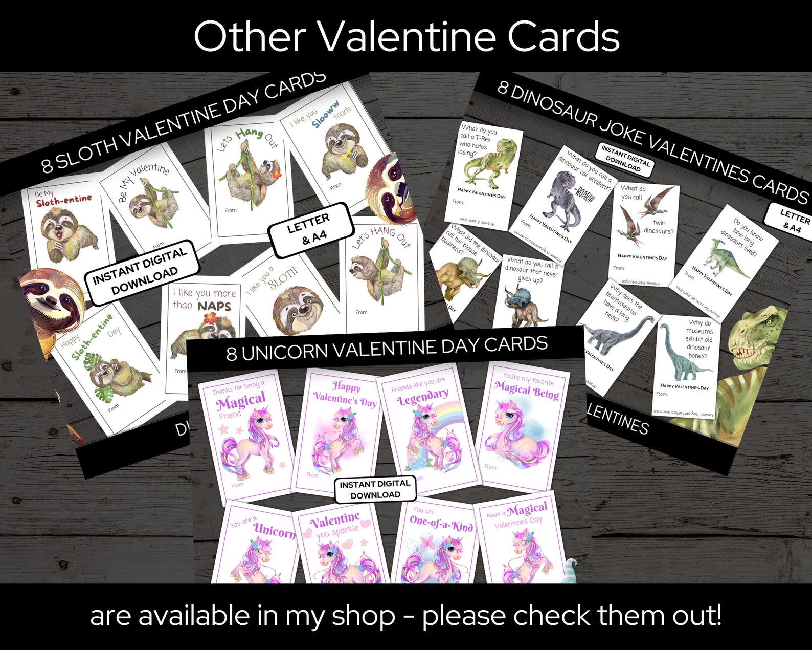Funny Cute Cow Valentine Cards for Class Exchange Letter & A4 Format - Etsy