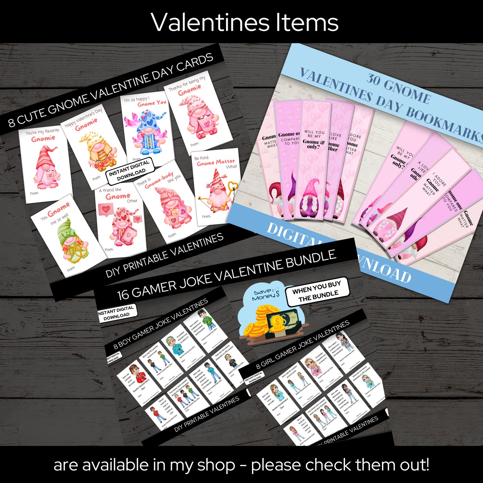 Cute Highland Cow Valentine Cards for Class Exchange Letter & A4 Format ...