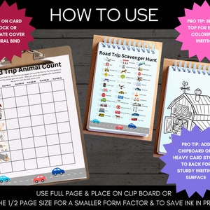 Ultimate Road Activities Pack, Kids Road Trip Games Printable, Family Road Trip Planner, Family Vacation Scavenger Hunt, Road Trip Bingo image 9
