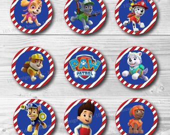 Paw Patrol Cupcake Topper - Etsy